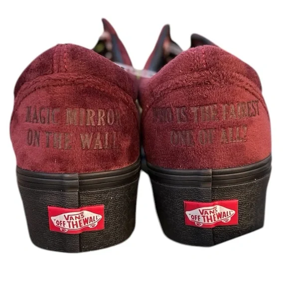 NWT Vans x Disney Poison Apple Sneakers